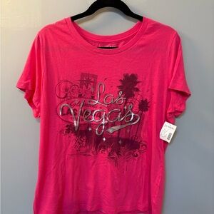Fashion Bug Pink Graphic Short Sleeve Tee